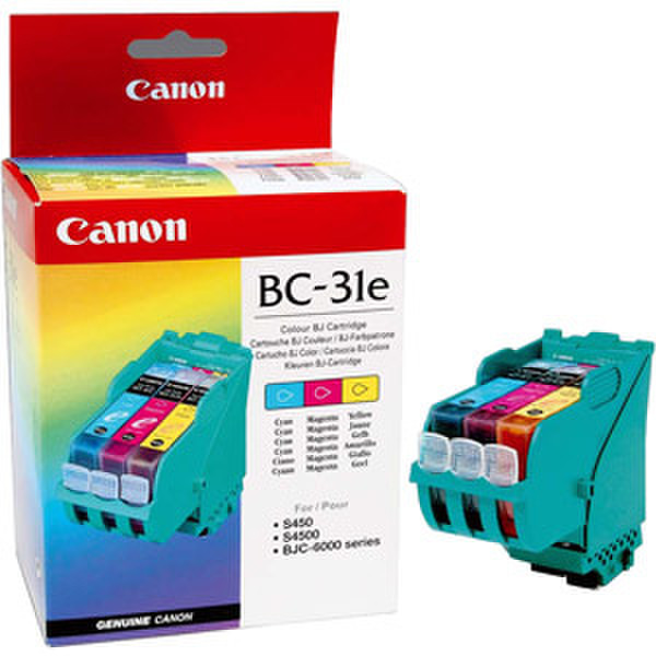 Canon BC-31e 27ml Cyan,Magenta,Yellow ink cartridge