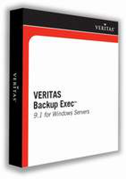 Symantec Backup Exec Windows SAP R/3 for Oracle Server Agent with Client Access License v9.1 E/F/G/S/I/J/C Full Package Product