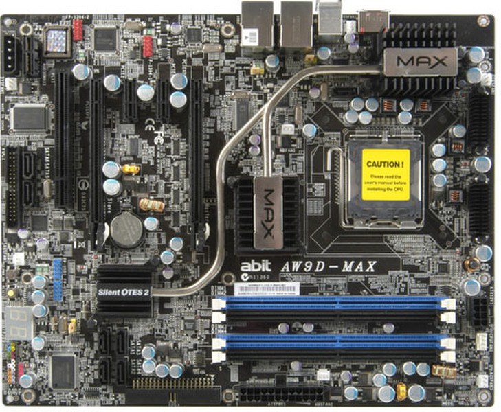 abit AW9D-MAX + WiFi Card Socket T (LGA 775) ATX motherboard