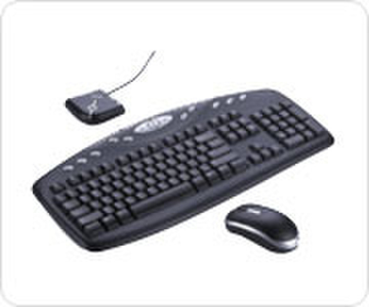 Benq IM230 RF Wireless AZERTY Black keyboard