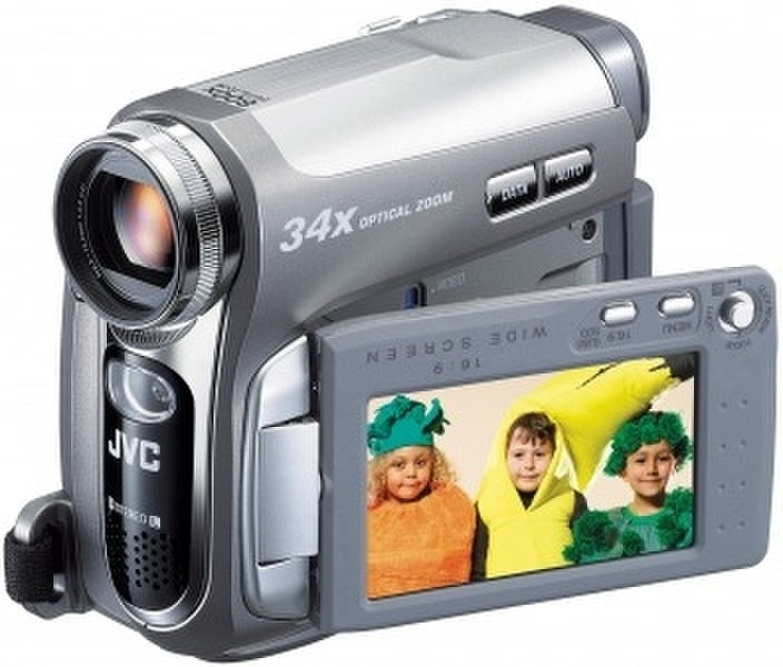 JVC GR-D760EK High-Band Digital Video Camera CCD Black,Silver