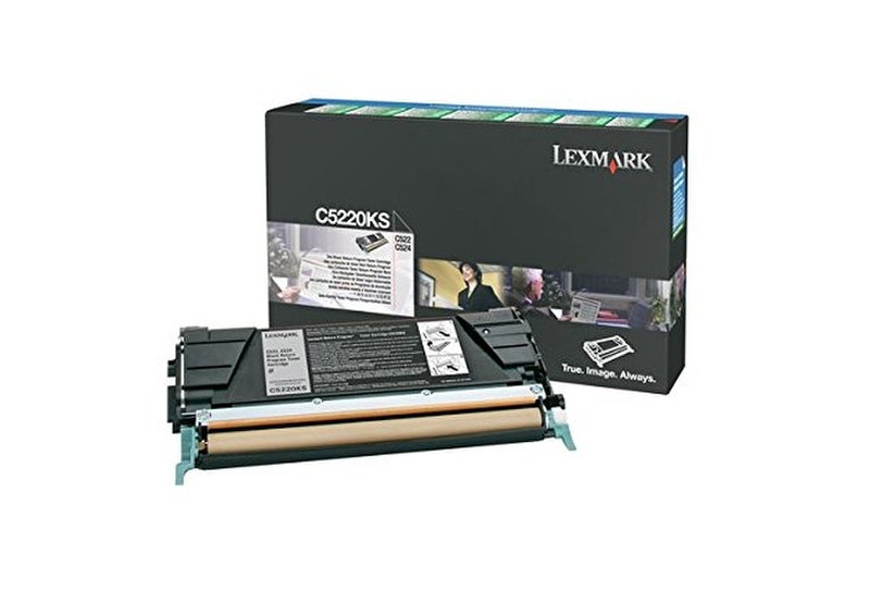 Lexmark C5220KS Laser cartridge 4000страниц Черный тонер и картридж для лазерного принтера
