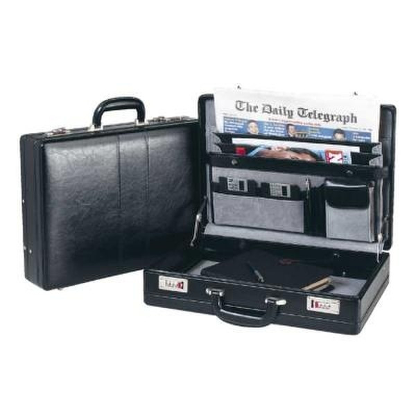 Masters Bonded Leather Expandable Attache Case