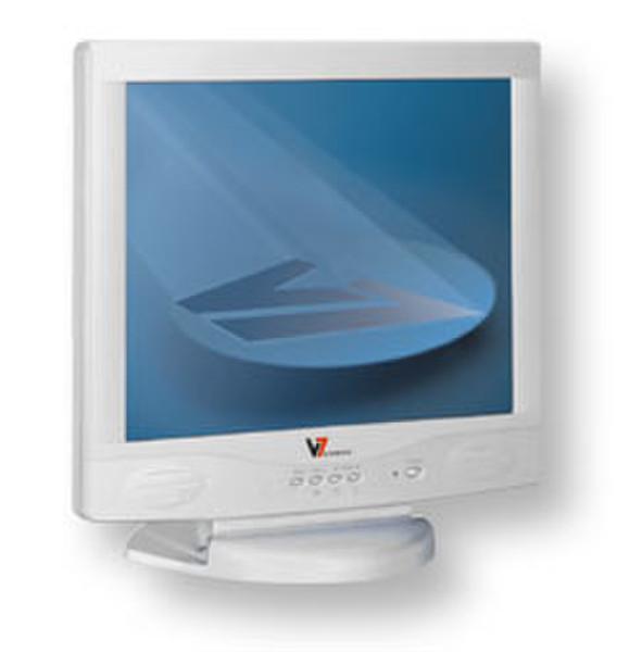 V7 15 inch LCD L15E 15Zoll Weiß Computerbildschirm