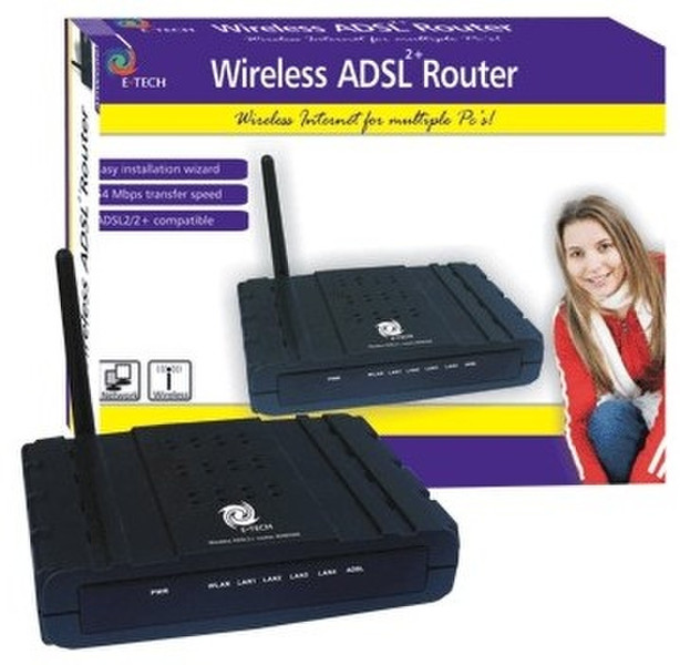 Eminent Wireless ADSL Router Annex A WLAN-Router