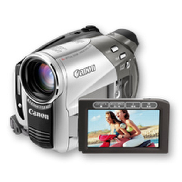 Canon DC 50 Handheld camcorder 8.39MP CCD Black,Silver