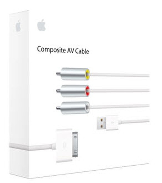 Apple MC748ZM/A композитный видео кабель