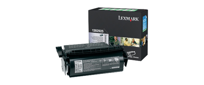 Lexmark 1382925 17600pages Black laser toner & cartridge