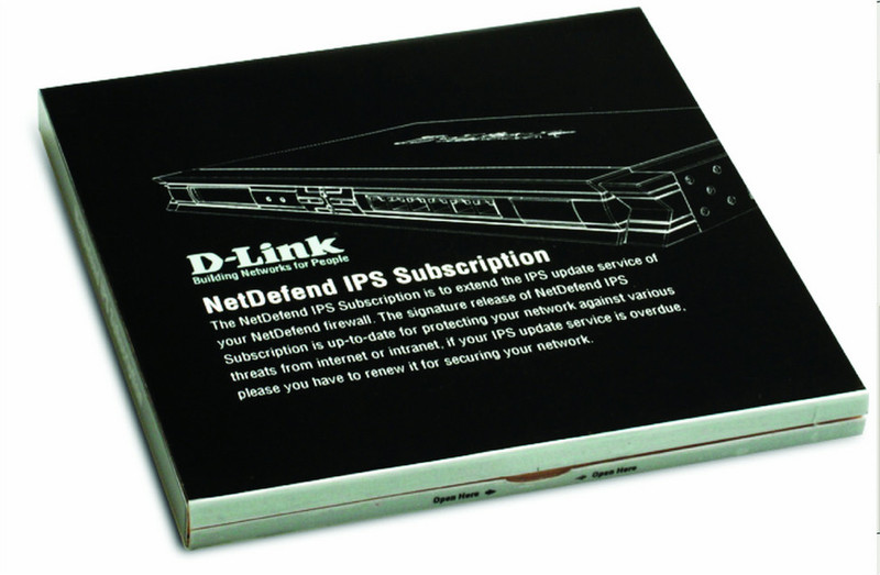 D-Link DFL-210-IPS-12 Intrusion Prevention System