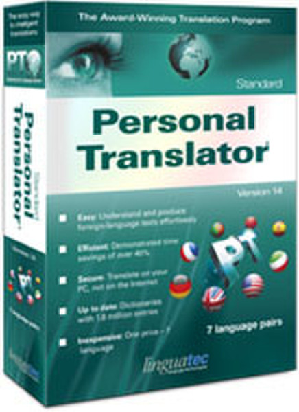 Linguatec Personal Translator 14, Standard