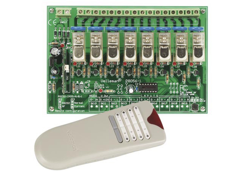 Velleman VM118 Grey,Multicolour remote control