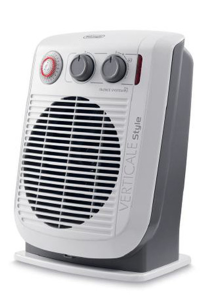 DeLonghi HVF3051T Для помещений Fan electric space heater 2200Вт Серый, Белый электрический обогреватель