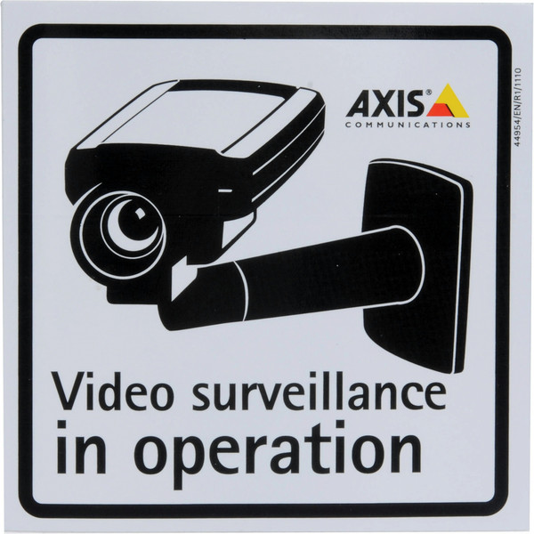 Axis Surveillance Stickers (10-Pack)