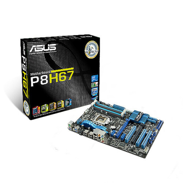ASUS P8H67 Socket H2 (LGA 1155) ATX Motherboard