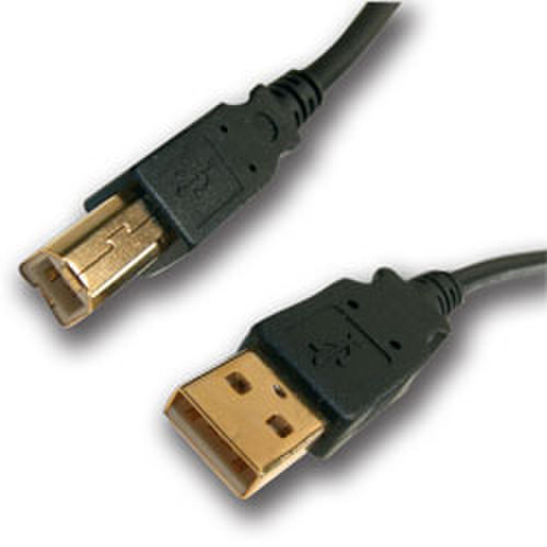 Matsuyama CF702S 2m USB B Schwarz USB Kabel