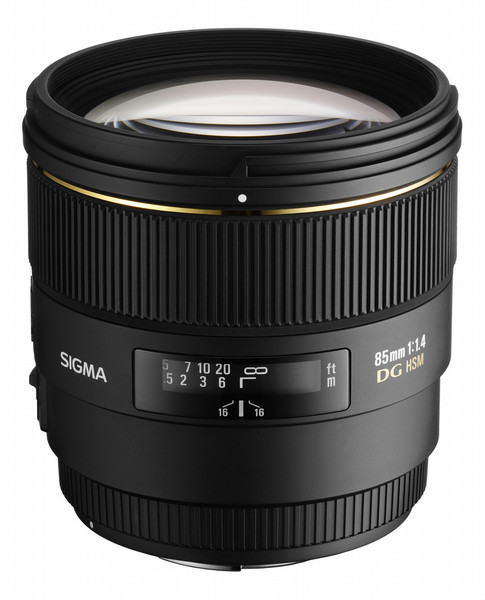 Sigma 85mm F1.4 EX DG HSM Sony/Minolta Black