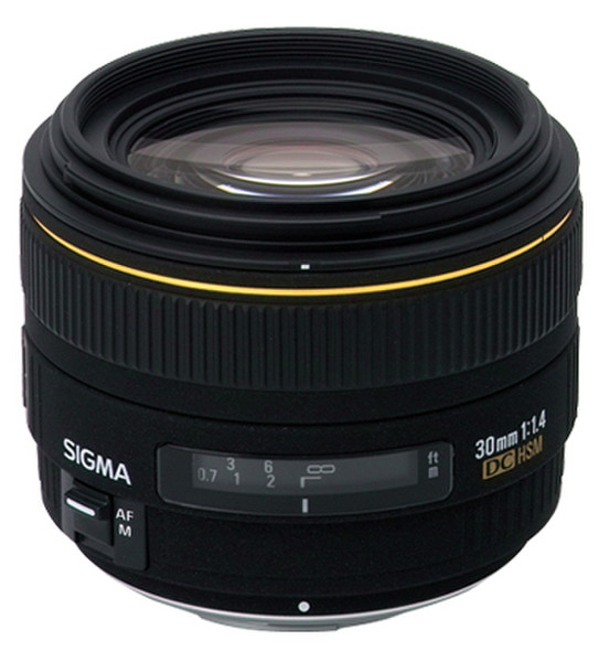 Sigma 30mm F1.4 DC HSM SLR Standard lens Schwarz