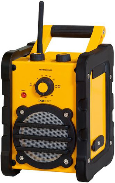 Clatronic BR 816 Персональный Черный, Желтый радиоприемник