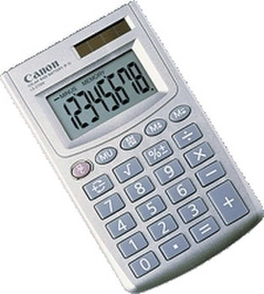 Canon LS-270H Tasche Einfacher Taschenrechner Silber