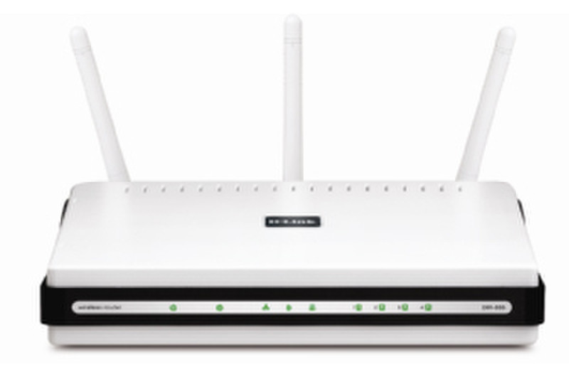 D-Link DIR-655 Gigabit Ethernet Белый wireless router