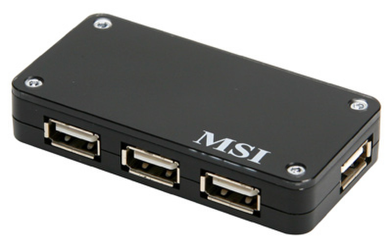 MSI StarHUB USB2.0 Schwarz Schnittstellenhub