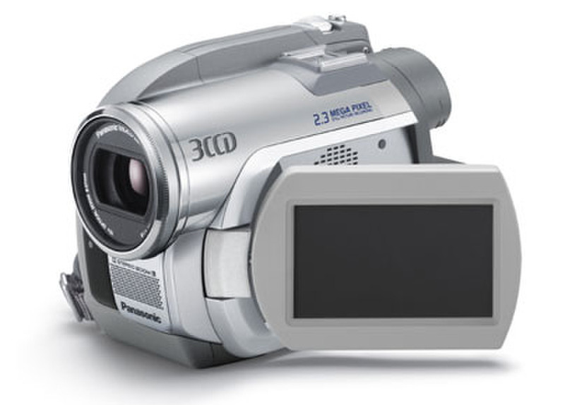 Panasonic Digital DVD-Ram Camcorder VDR-D250EB-S 2.3MP CCD Silver