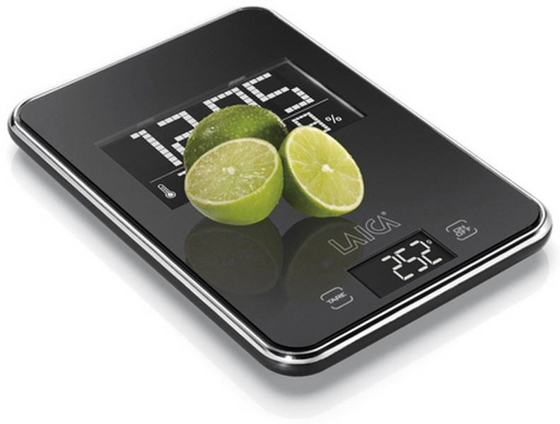 Laica KS3009 Electronic kitchen scale Black,Chrome