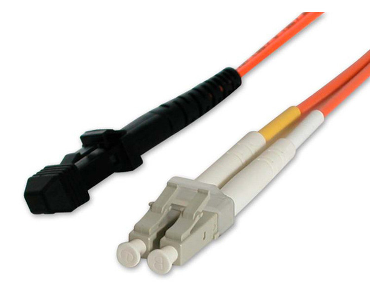 StarTech.com 2m 50/125 Multimode LC-MT-RJ Fiber Cable 2м Оранжевый оптиковолоконный кабель