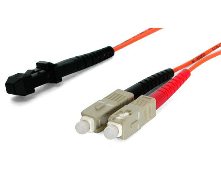 StarTech.com 1m 50/125 Multimode SC-MT-RJ Fiber Cable 1m Orange fiber optic cable