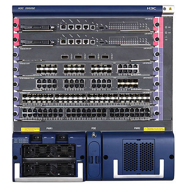 Hewlett Packard Enterprise A9508-V Switch Chassis 22U Netzwerkchassis