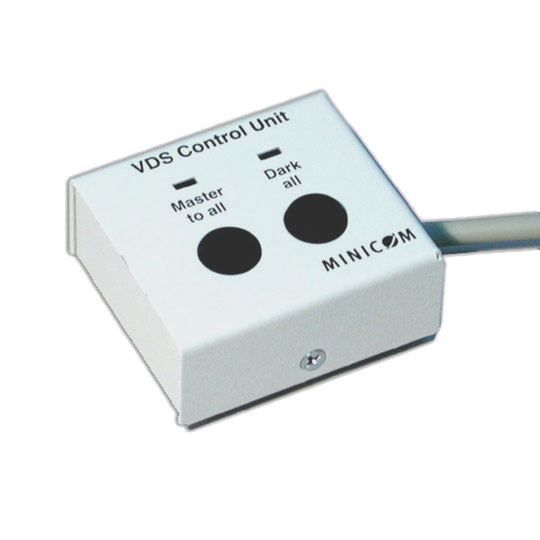 Minicom Advanced Systems VDS Control unit Verkabelt Weiß Fernbedienung