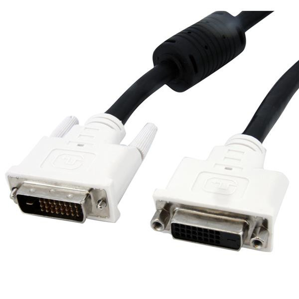 StarTech.com 10 ft DVI Dual-Link Extension Cable M/F 3.05м Черный DVI кабель