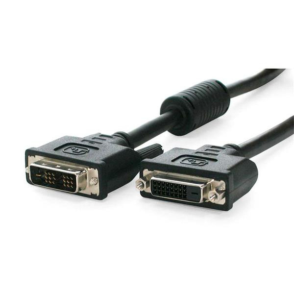 StarTech.com 6ft DVI-D 1.8m DVI-D DVI-D Schwarz DVI-Kabel