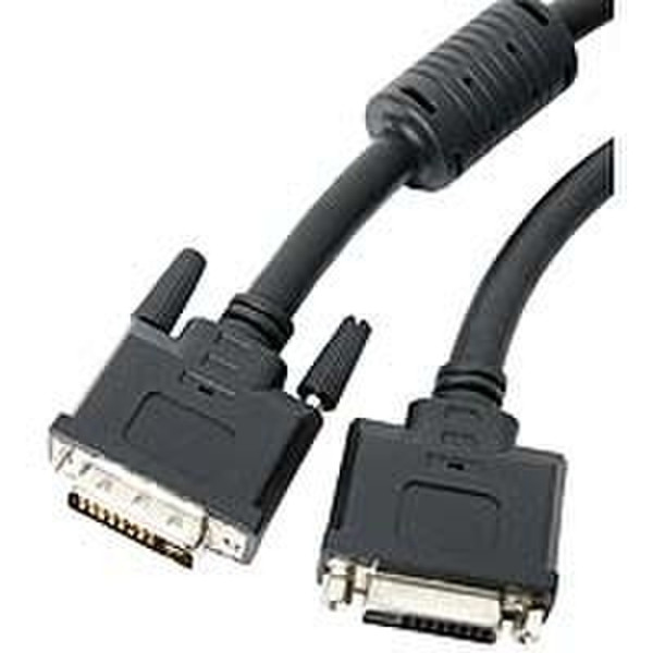 StarTech.com 15 ft DVI-I Dual Link Digital/Analog Extension Cable M-F 4.57м Черный DVI кабель