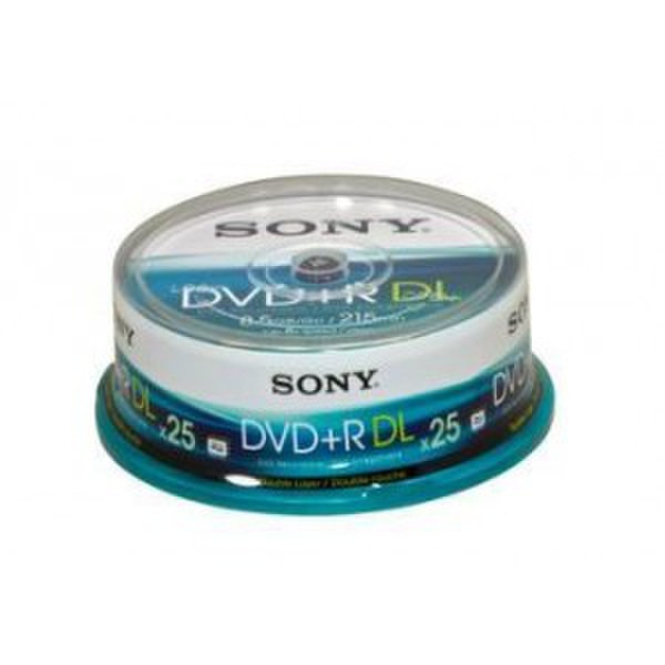 Sony DVD+R DL 25Pack 8.5GB DVD+R DL 25pc(s)