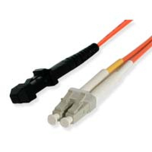 StarTech.com 1m Duplex MM Fiber Optic Cable LC-MTRJ 1m Orange fiber optic cable