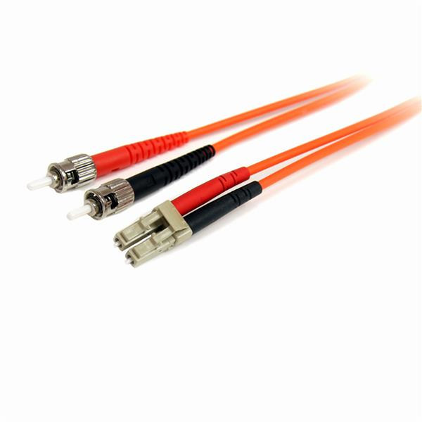 StarTech.com FIBLCST1 1м LC ST Оранжевый оптиковолоконный кабель