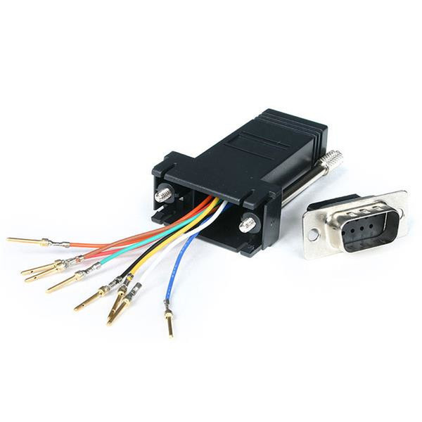 StarTech.com DB9 auf RJ45 Modular-Adapter - Stecker/Buchse