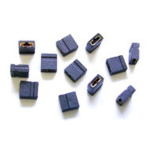 StarTech.com 2mm Mini Jumper Caps for SCSI Hard Drives 100шт кабельный зажим
