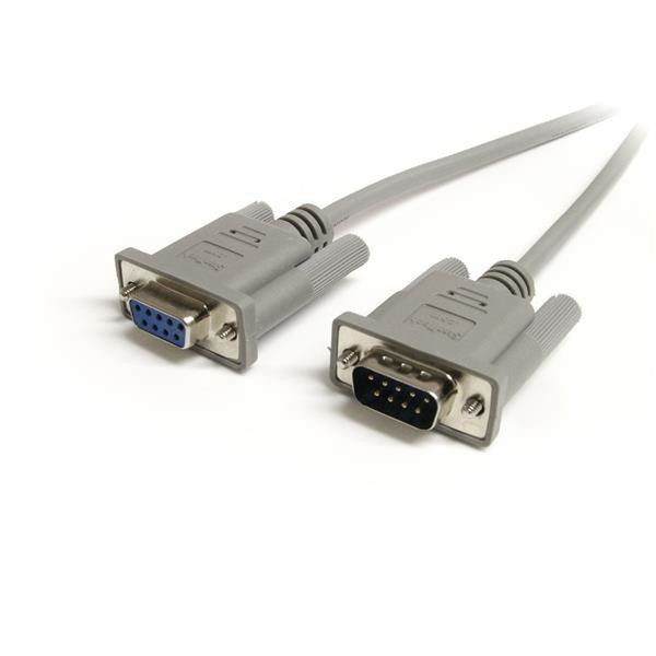 StarTech.com 10 ft Straight Through Serial Cable - M/F