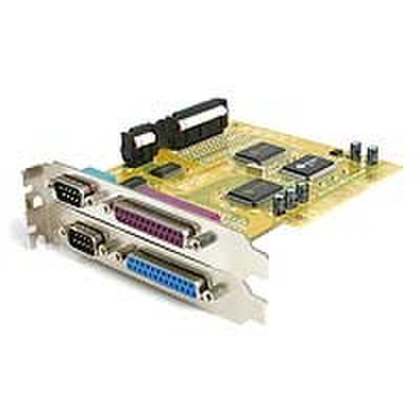 StarTech.com 2 Port 16650 Serial and 2 Port EPP/ECP Parallel Slot Saver PCI Card интерфейсная карта/адаптер