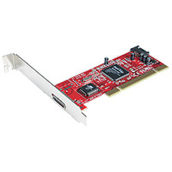 StarTech.com 2 Port Serial ATA PCI Card (1 Internal port and 1 External port) Schnittstellenkarte/Adapter