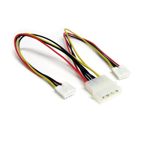 StarTech.com Power Y-splitter Cable (1 Large & 2 Small ends) кабель питания