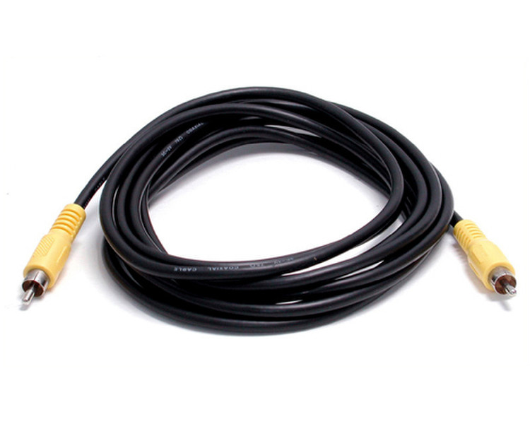 StarTech.com 12 ft. HQ Coaxial Composite RCA Video Cable 3.66м Черный коаксиальный кабель
