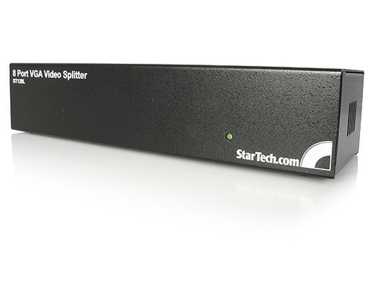 StarTech.com 8 Port 250 MHz VGA Video Splitter / Distribution Amplifier Video-Server/-Encoder
