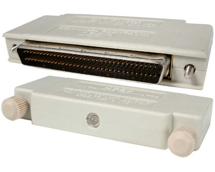 StarTech.com External U320 HPDB68M SCSI Terminator LVD/SE Cеребряный кабельный разъем/переходник