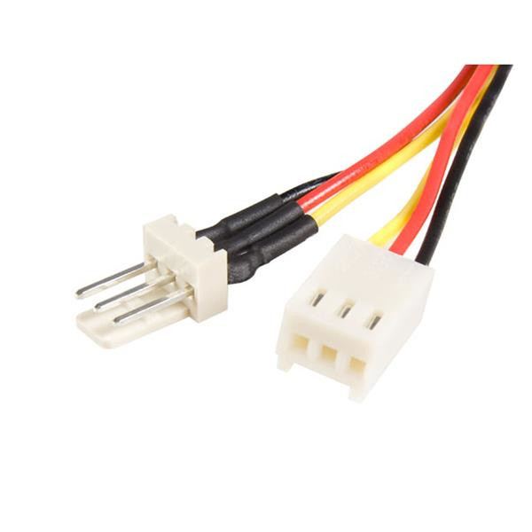 StarTech.com 6in TX3 Fan Power Extension Cable power extension