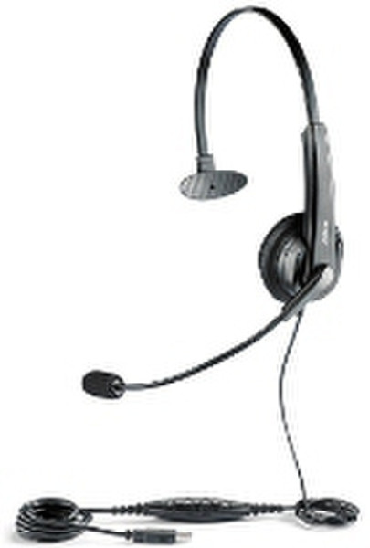 Jabra BIZ 620 Mono USB USB Monaural Head-band Grey headset