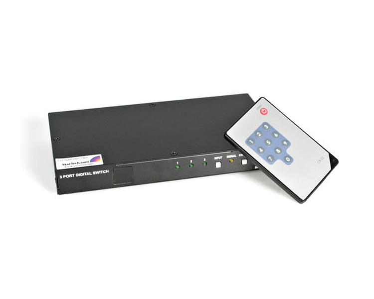 StarTech.com 3x1 HDCP Compliant HDMI Switcher