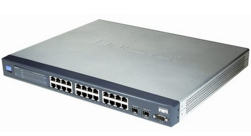 Cisco SRW2024 Управляемый L3 Gigabit Ethernet (10/100/1000) Серый